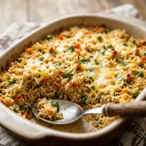 Budget One Pot Rice Casserole Easy Fluffy Family Under $10
