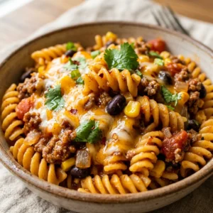 Budget One Pot Taco Pasta Under $2 Per Serving Family
