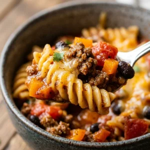 Budget One Pot Taco Pasta Under $2 Per Serving Family