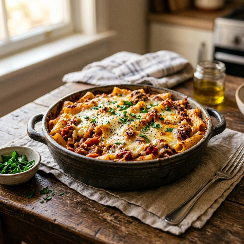 Budget Pasta Bake Under $2 Per Serving