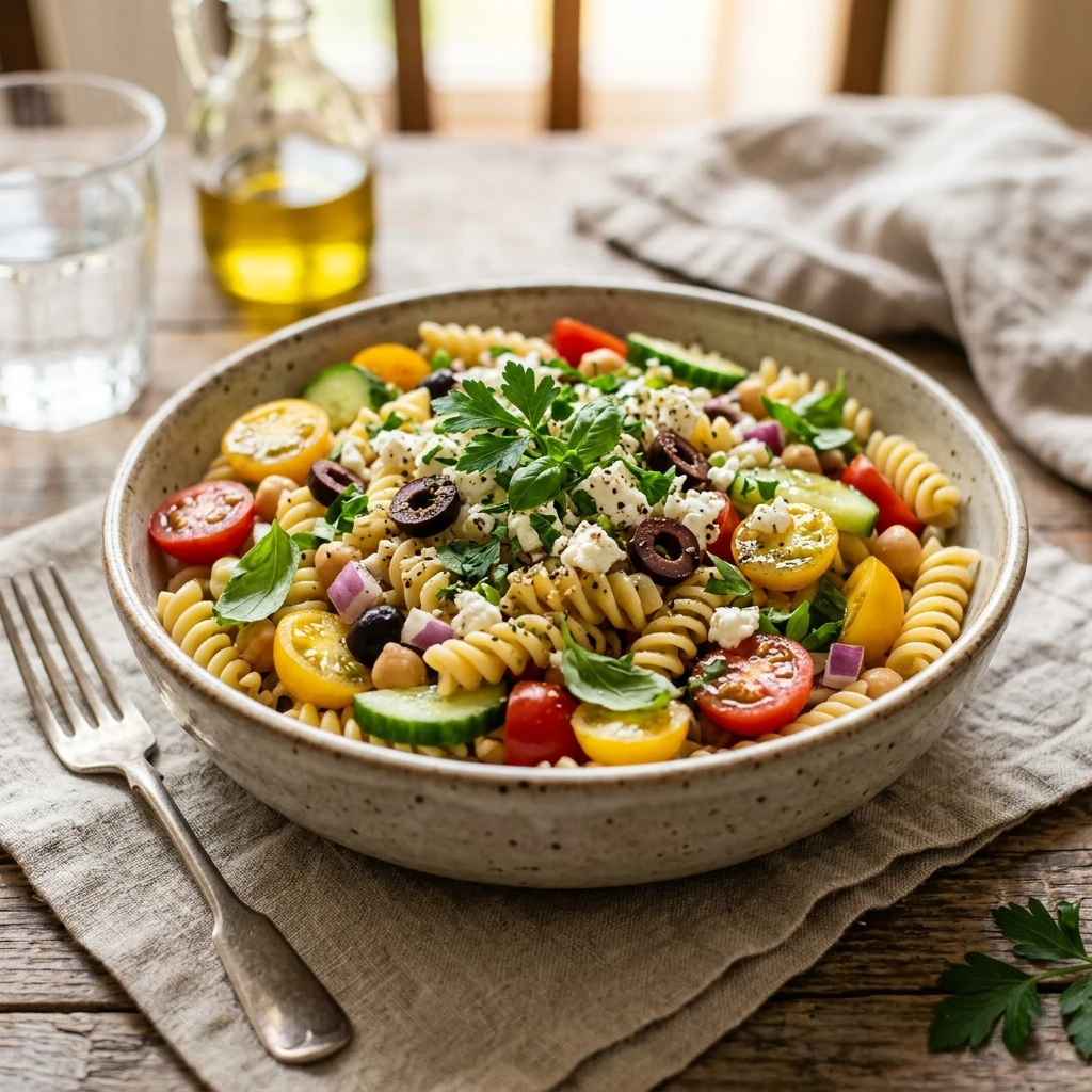 Budget Pasta Salad Under $2 Per Serving