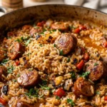 Budget Sausage And Rice One Pot Easy Fluffy Family Under $10