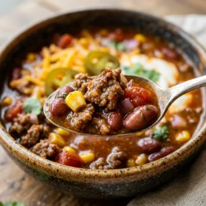 Budget Taco Soup With Ground Beef Under $10 Meal Prep