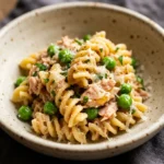Budget Tuna Pasta With Peas And Parmesan Under $2