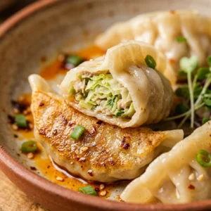 Cabbage Dumplings Potstickers Budget 2026 Easy Asian Healthy