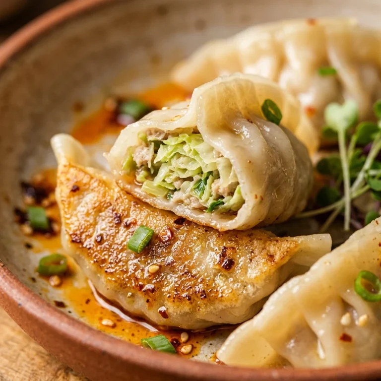 Cabbage Dumplings Potstickers Budget 2026 Easy Asian Healthy