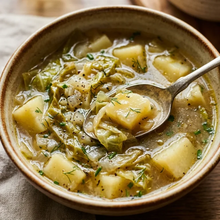 Cabbage Potato Soup Healthy Detox Budget 2026 Easy Cozy