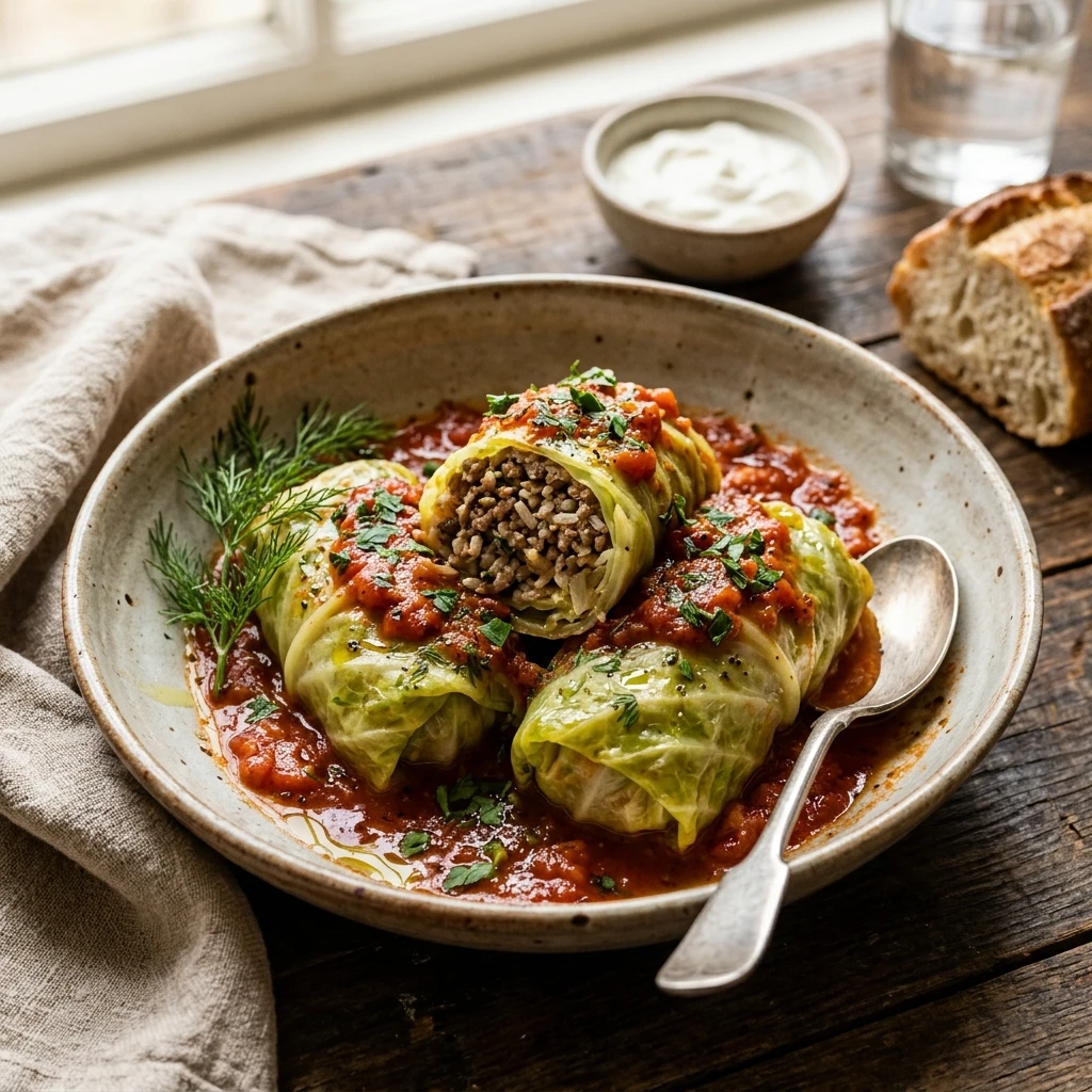 Cabbage Rolls Stuffed Easy Budget $10 Feed Family 4