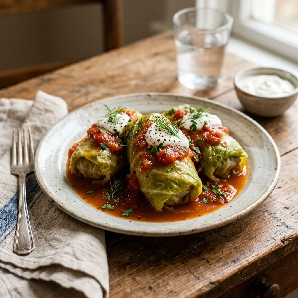Cabbage Rolls Stuffed Ground Beef Budget 2026 Easy Classic