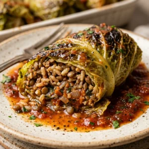 Cabbage Rolls Vegetarian Easy Budget $10 Feed Family 4