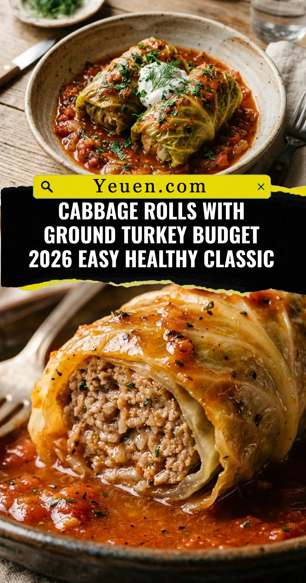 Cabbage Rolls With Ground Turkey Budget 2026 Easy Healthy Classic