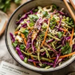 Cabbage Slaw Asian Easy Budget $10 Feed Family 4