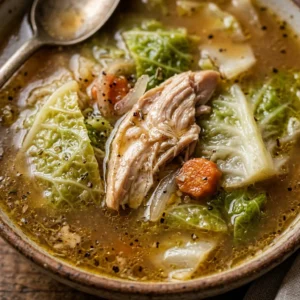 Cabbage Soup Chicken Cozy Budget $10 Feed Family 4