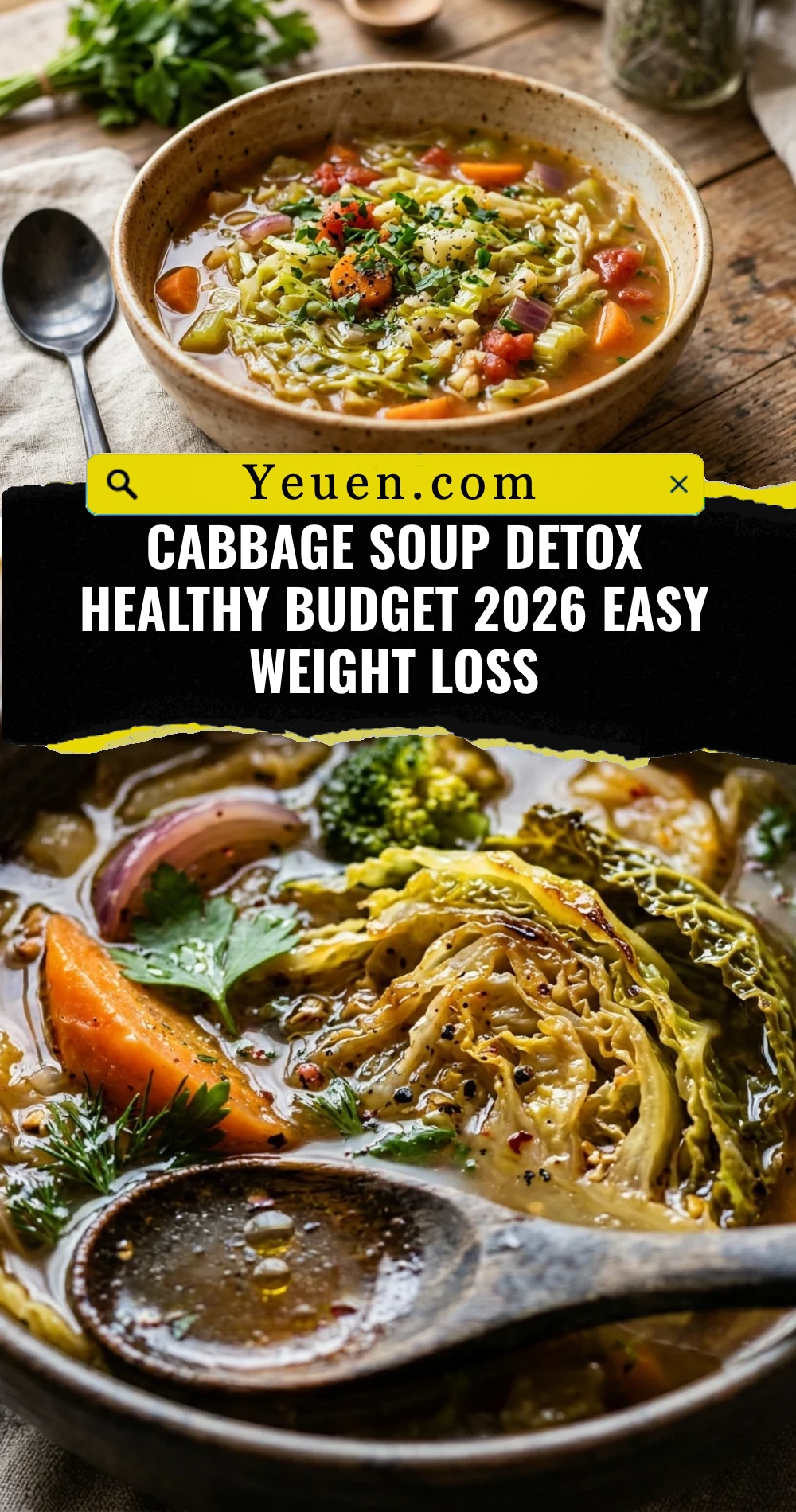 Cabbage Soup Detox Healthy Budget 2026 Easy Weight Loss
