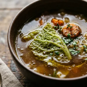 Cabbage Soup Vegetable Cozy Budget $10 Feed Family 4