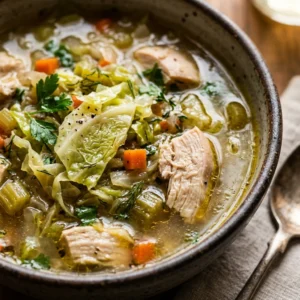 Cabbage Soup With Chicken Healthy Detox Budget 2026 Easy Cozy