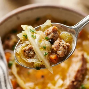 Cabbage Soup With Sausage Healthy Detox Budget 2026 Easy Cozy