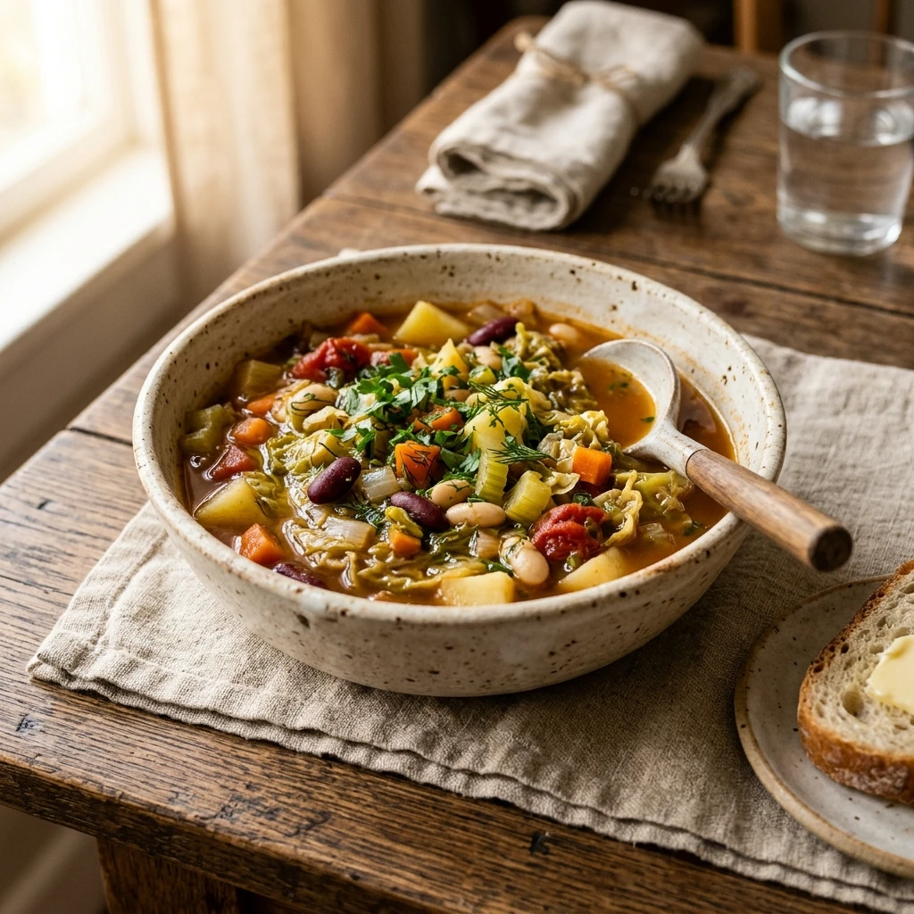 Cabbage Stew Healthy Detox Budget 2026 Easy Cozy