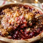 Candy Cane Dump Cake Easy 3 Ingredient Christmas Holiday
