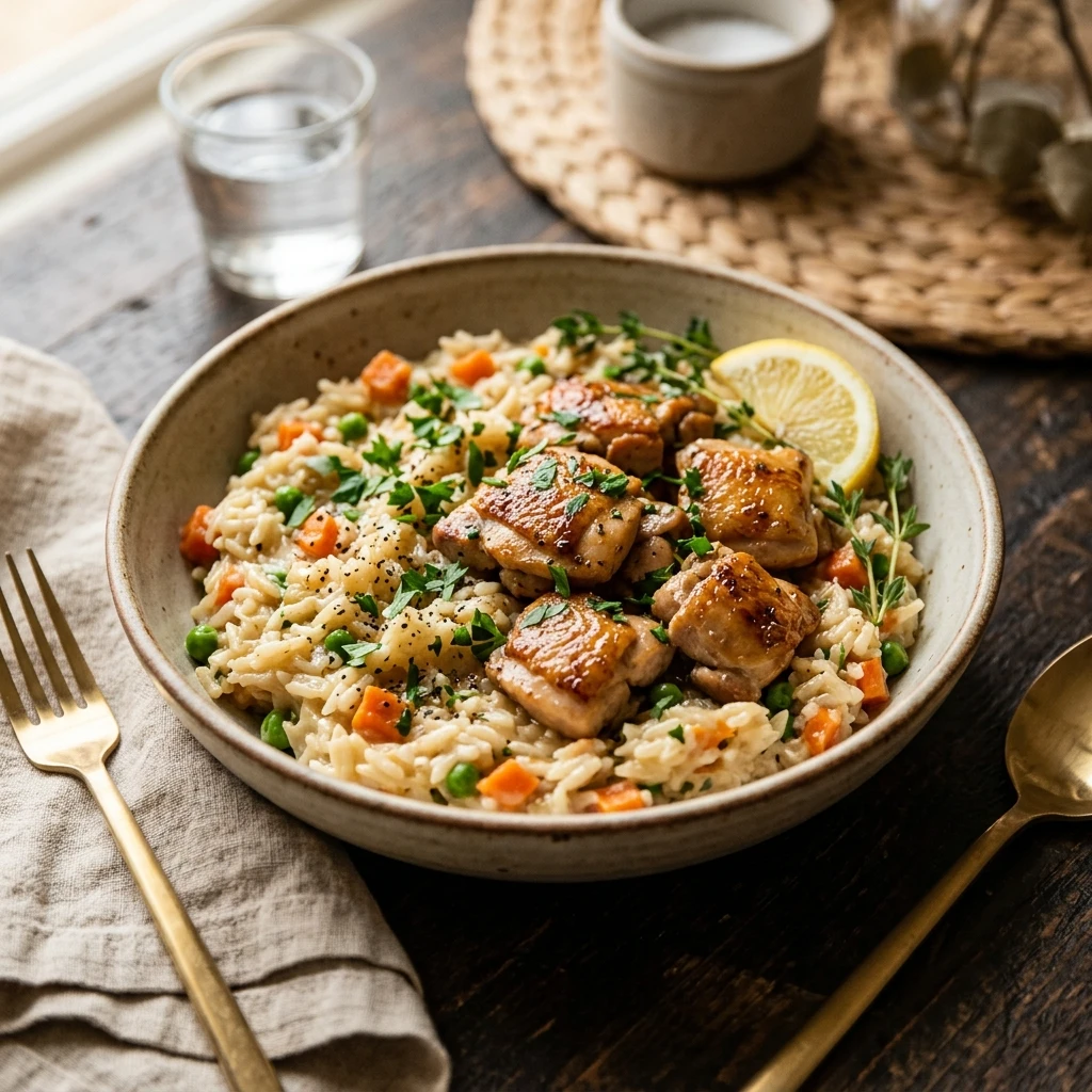 Cheap Budget Chicken Dinners With Rice Under $3 Per Serving