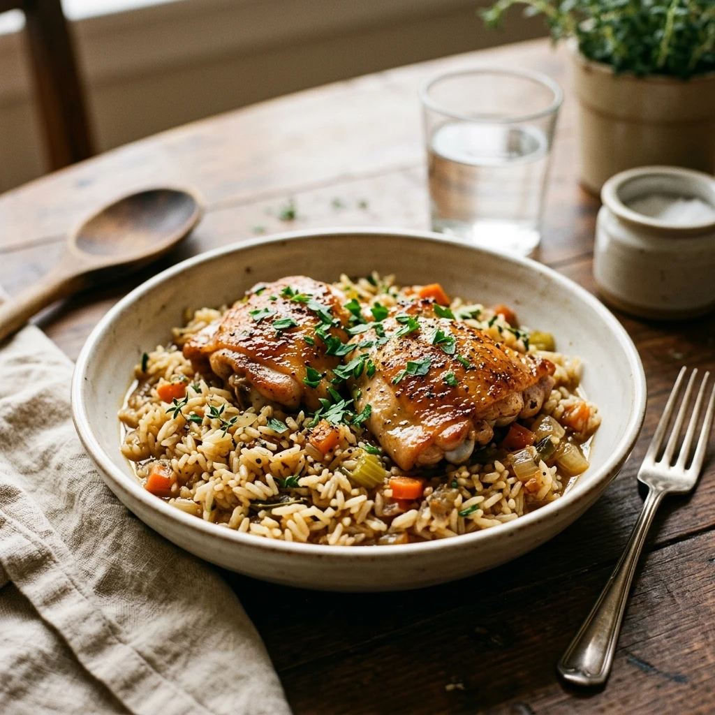 Cheap Budget Chicken Dinners With Rice Under $3 Per Serving