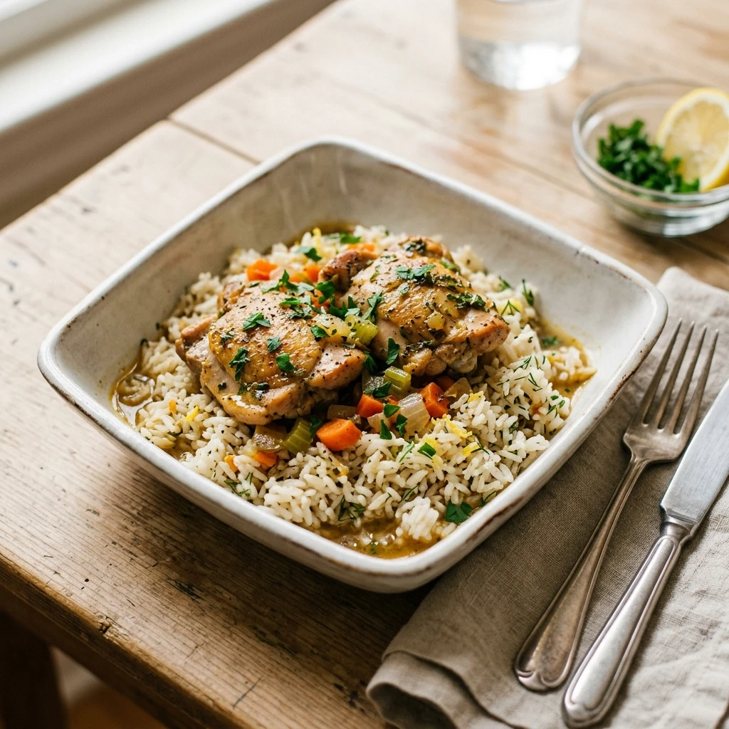 Cheap Budget Chicken Dinners With Rice Under $3 Per Serving