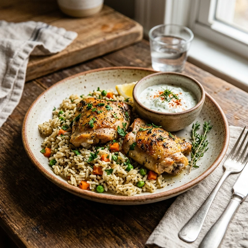 Cheap Budget Chicken Dinners With Rice Under $3 Per Serving