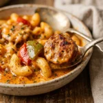Cheap Cajun Sausage Pasta With Peppers Under $10