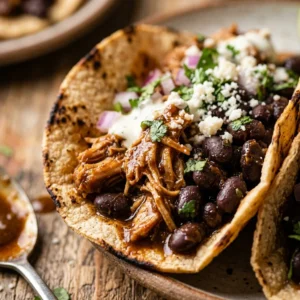 Cheap Chicken And Black Bean Tacos Under $2 Each