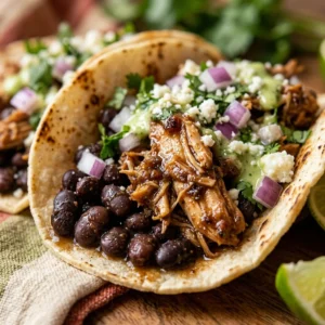 Cheap Chicken And Black Bean Tacos Under $2 Each