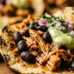 Cheap Chicken And Black Bean Tacos Under $2 Each