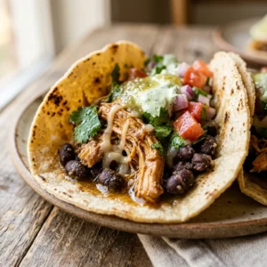 Cheap Chicken And Black Bean Tacos Under $2 Each