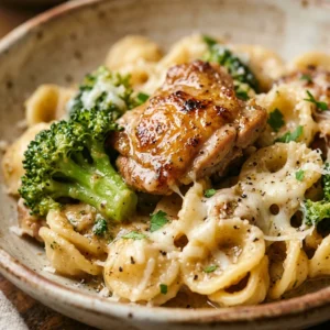 Cheap Chicken And Broccoli Pasta Under $3 Per Serving
