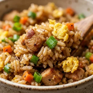 Cheap Chicken Fried Rice With Eggs And Veggies Under $10