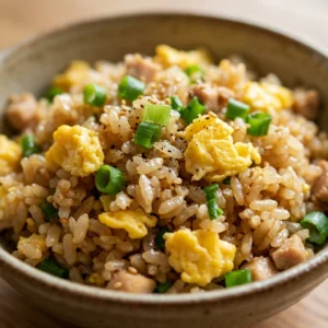 Cheap Chicken Fried Rice With Eggs And Veggies Under $10
