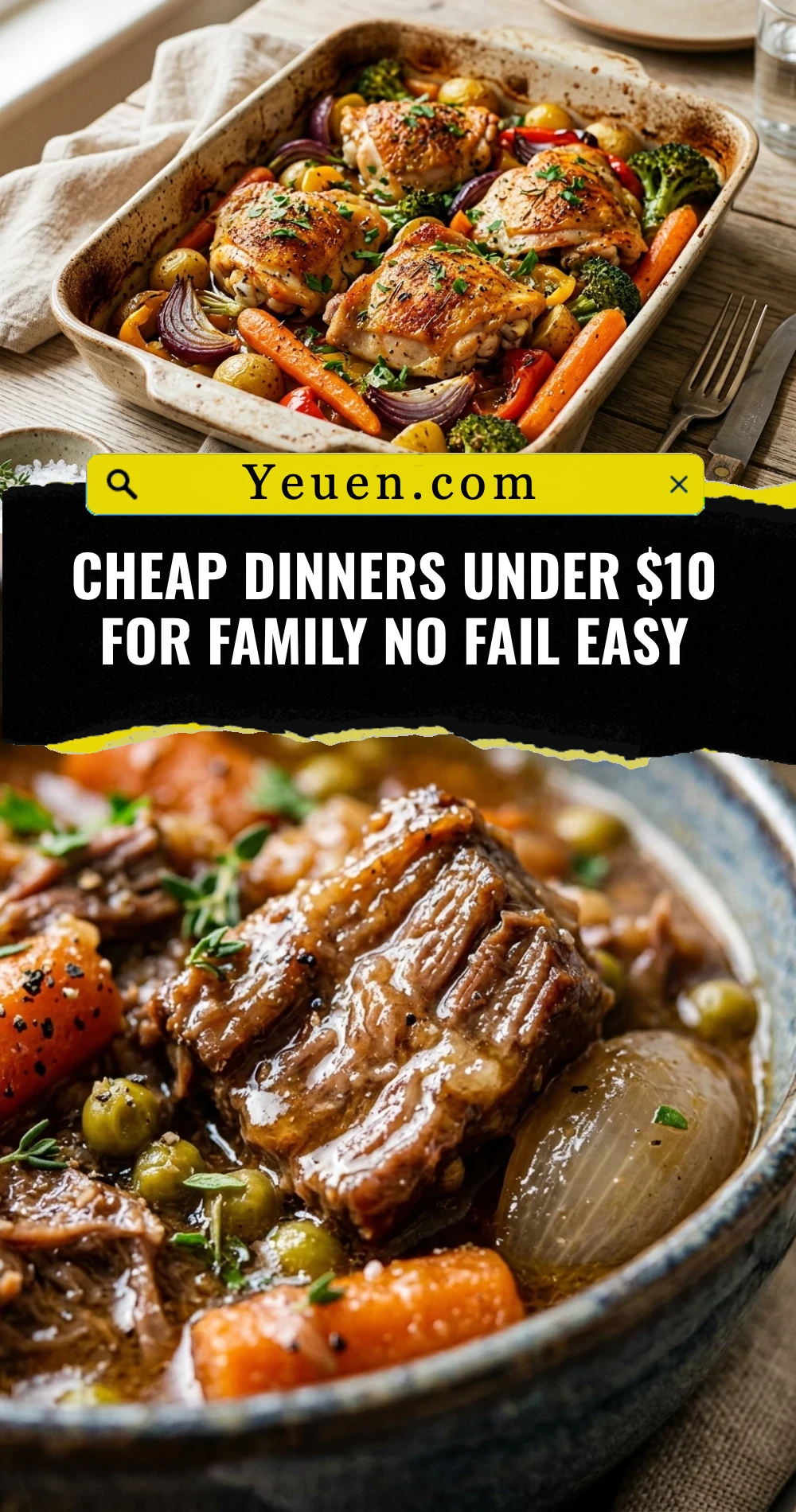 Cheap Dinners Under $10 For Family No Fail Easy