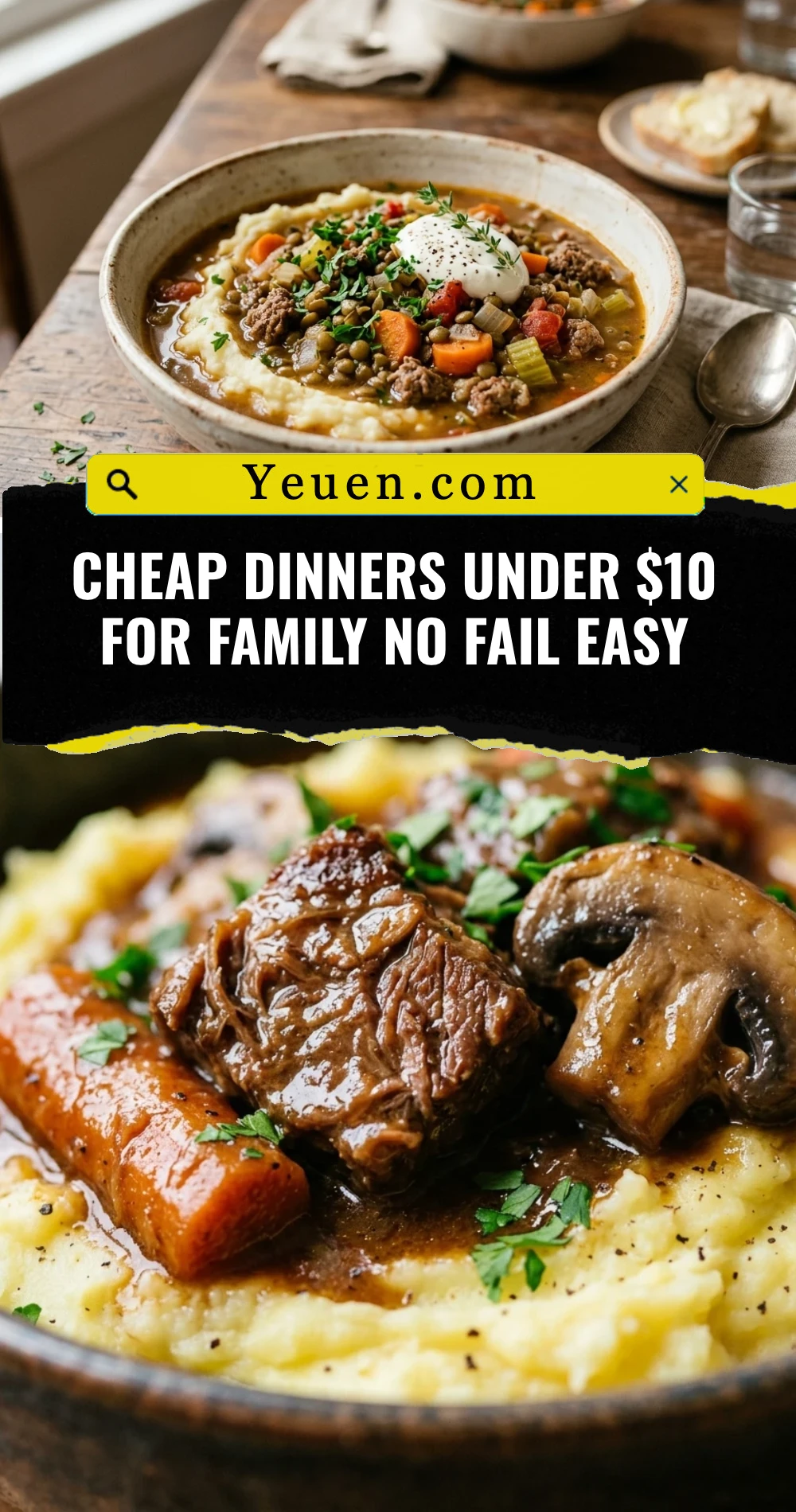 Cheap Dinners Under $10 For Family No Fail Easy