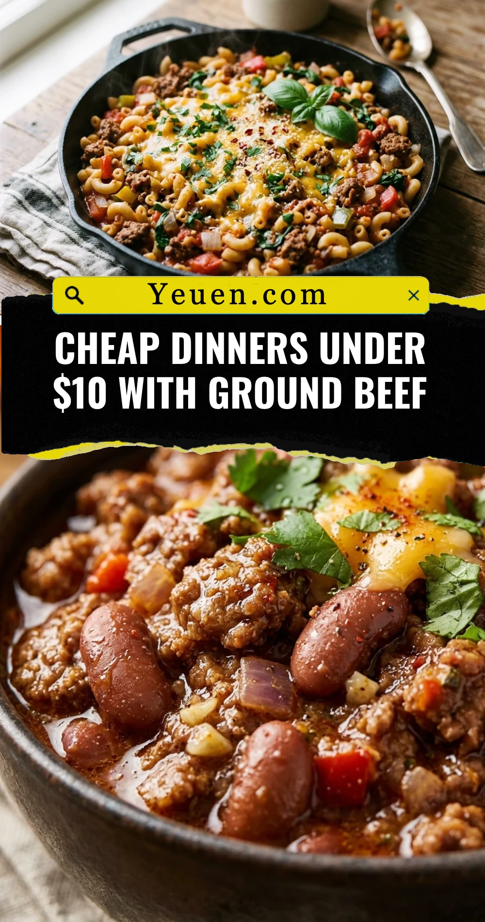 Cheap Dinners Under $10 With Ground Beef