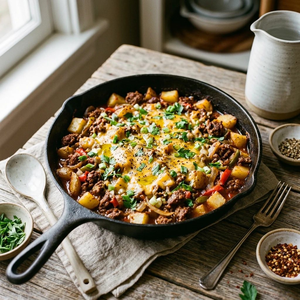 Cheap Family Dinners Under $10 With Ground Beef And Potatoes