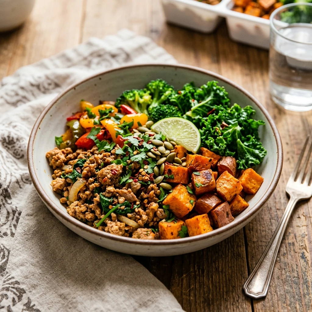 Cheap Ground Turkey Meal Prep With Sweet Potato Under $20