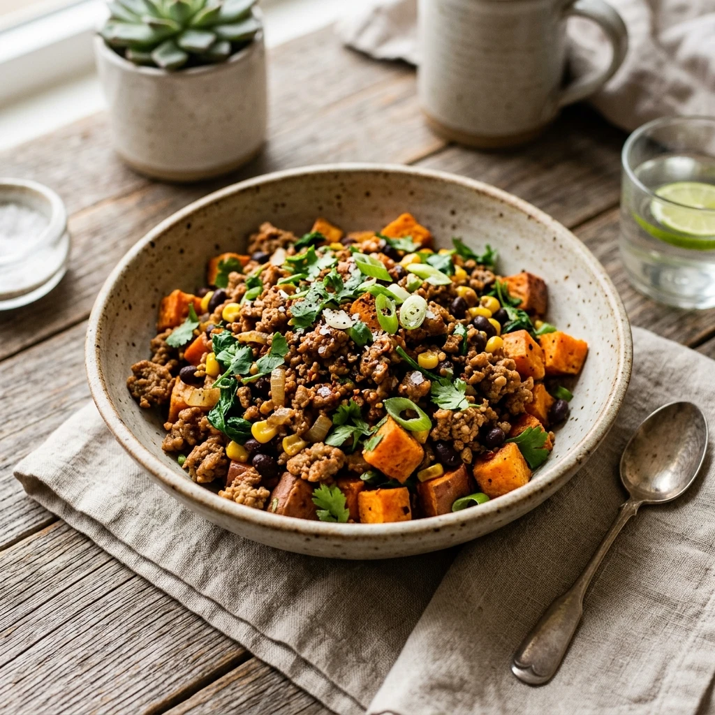 Cheap Ground Turkey Meal Prep With Sweet Potato Under $20