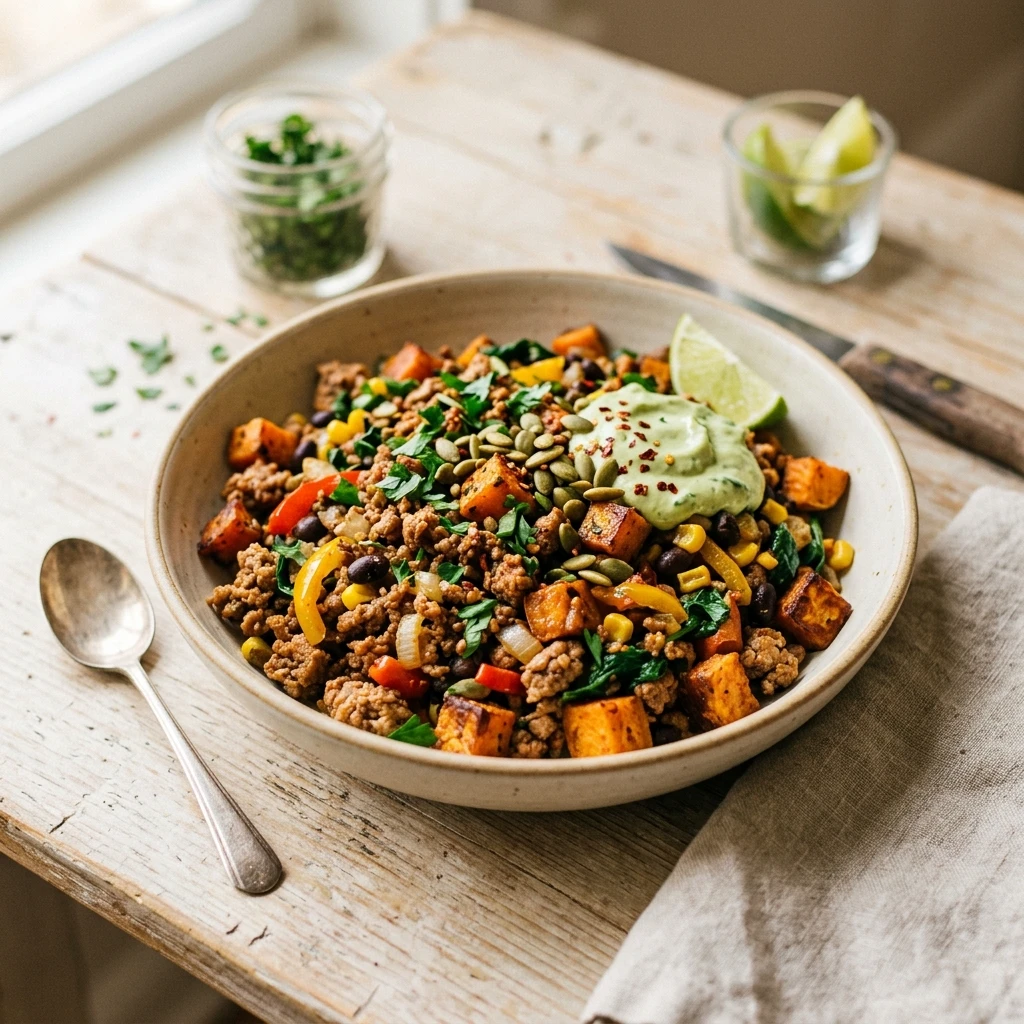 Cheap Ground Turkey Meal Prep With Sweet Potato Under $20