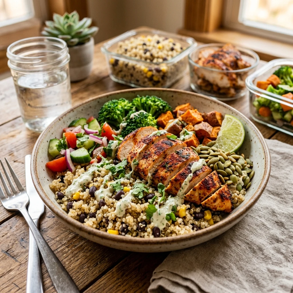 Cheap High Protein Meal Prep Bowls Under $3 Per Serving