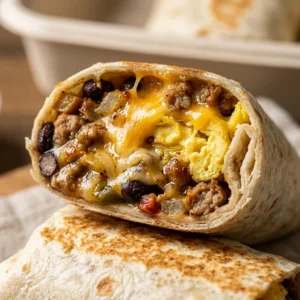 Cheap Meal Prep Breakfast Burritos Under $10 For Week
