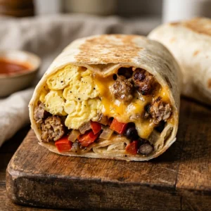 Cheap Meal Prep Breakfast Burritos Under $10 For Week