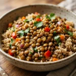 Cheap Meal Prep With Lentils And Rice High Protein Under $10