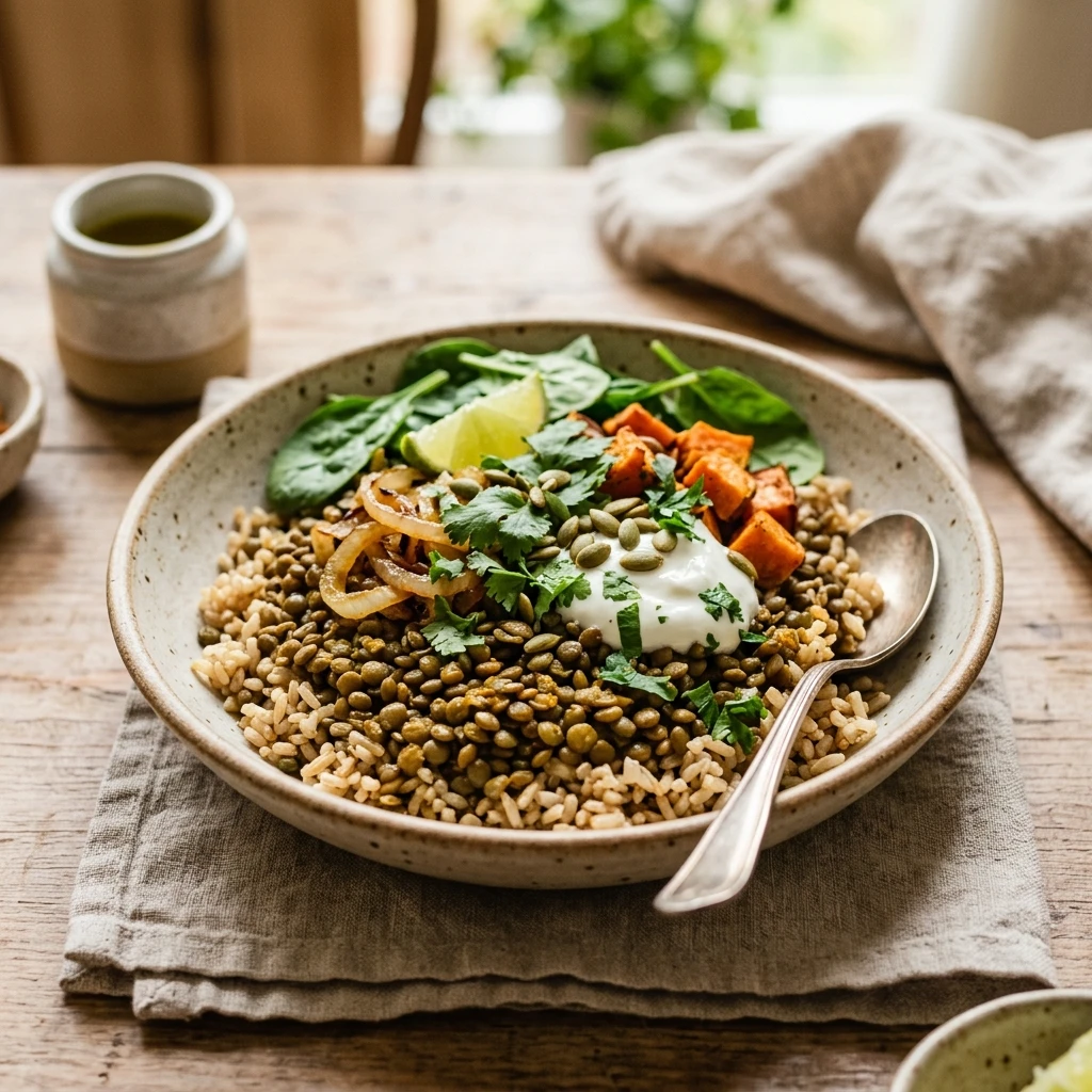 Cheap Meal Prep With Lentils And Rice High Protein Under $10