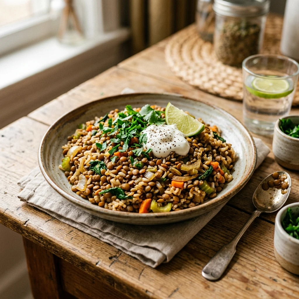 Cheap Meal Prep With Lentils And Rice High Protein Under $10