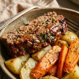 Cheap Meatloaf With Potatoes And Carrots Under $10
