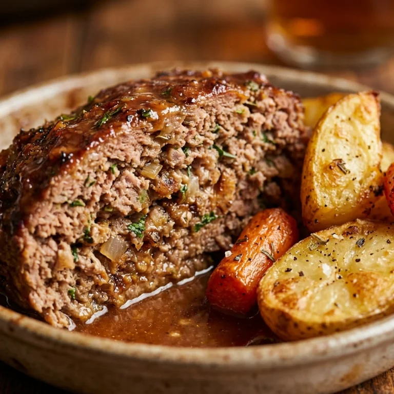 Cheap Meatloaf With Potatoes And Carrots Under $10